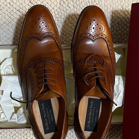 40% OFF New Pair of To Boot NY Brown Oxfords (Size 8.5)